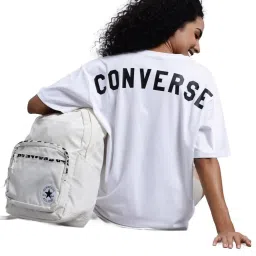 Converse White All Star Relaxed Fit T-Shirt image 5