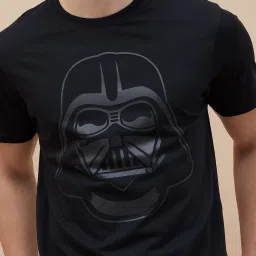 Fame Forever by Lifestyle Black Cotton Regular fit Print T-Shirt image 5