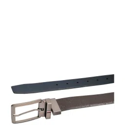 TOMMY HILFIGER Jekyll Brown & Navy Leather Reversible Belt for Men image 5
