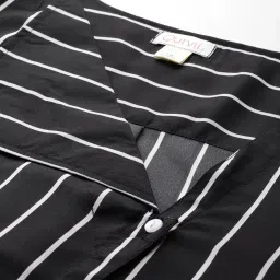 Qurvii + Black Striped Shirt image 5