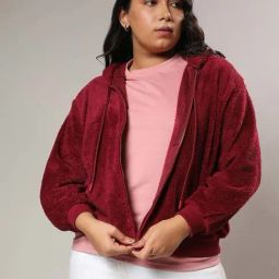 Instafab Plus Red Hoodie-picture-48