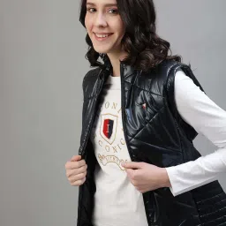 Iconic Navy Quilted Jacket image 5
