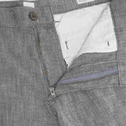 GAP Grey Cotton Regular Fit Solid Shorts image 5