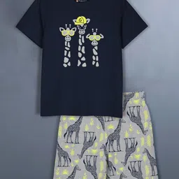 HELLCAT Girls Printed T-shirt with Shorts-picture-41