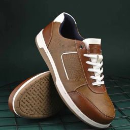 Clog London Men's Tan Casual Sneakers-picture-31