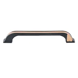Magmus 96 mm Z Black / Rose Gold Premium Cabinet Handle, MHR-174-picture-10