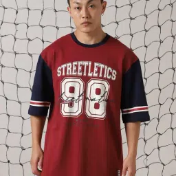 Hubberholme Multi Cotton Boxy fit Print T-Shirts-picture-15