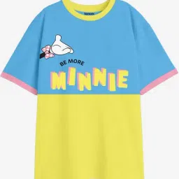 Bonkids Girls Graphic Printed Drop-Shoulder Sleeves Cotton Oversized T-Shirt-picture-31