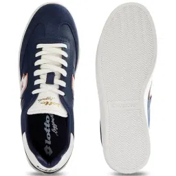 Lotto Men's Leggenda Brasil Select OG Navy & White Sneakers image 3