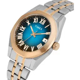 Timex Blue ombre Round Dial Analog Mens Watch - TWEG296SMU05 image 3