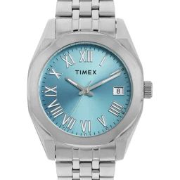 Timex Tiffany Blue Round Dial Analog Mens Watch - TWEG296SMU03-picture-46