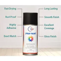 VAI ‎‎Diamond White 1 Spray Paint 225 ml for Mahindra Cars (Pack of 2 Pcs) image 5