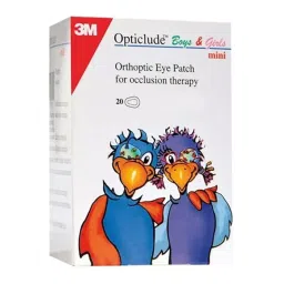 3M Opticlude Orthoptic Eye Patch 5.7x8 cm Oval, 1539 (Pack of 20) image 3