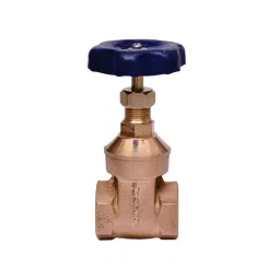 Leader 3 Inch, 80 mm Gun Metal Wheel Operated Gate Valve IS 007-image-83