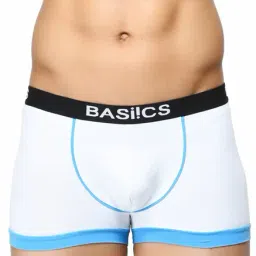 BASIICS by La Intimo Red & White Solid Trunks (Pack of 2) image 2