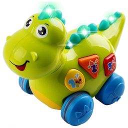 SANJARY Bump and go Dinosaur Toy with Lights and Sounds for Kids color design may vary-picture-41