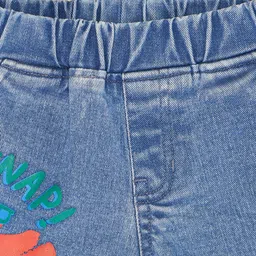 Pantaloons Baby Crab Printed Shorts - Blue image 3
