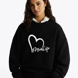 Kotty Women Full Sleeve Graphic Printed Therma-Fit Sweatshirt-picture-40