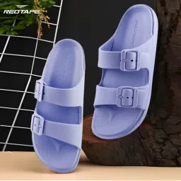 Red Tape Lavender Wovens Eva Comfort Sandals-image-67