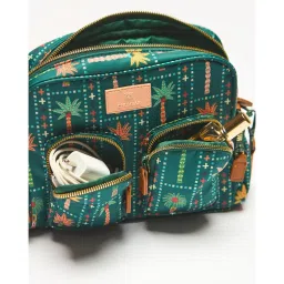 Chumbak Weekends Sling Bag With Detachable Strap- Palms image 3