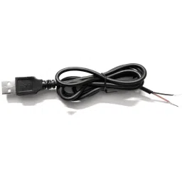 One-Sided Micro USB To USB Power Cable 2.0 2-Pin Wire (1 Meter)-image-67
