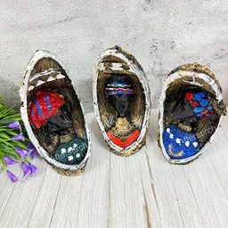 Afterstitch Pack Of 3 Multicoloured Idol Showpiece image 3