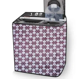 The Furnishing Tree Grey PVC Washing Machine Cover image 2