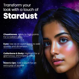 Charmacy Milano Star Dust Highly Pigmented Multichorme Highlighter - 4.2 g - Shade - 601 image 4