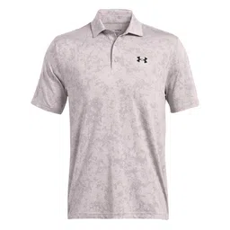 UNDER ARMOUR Playff 3.0 Line Abstract Printed Polo Collar T-Shirt image 5