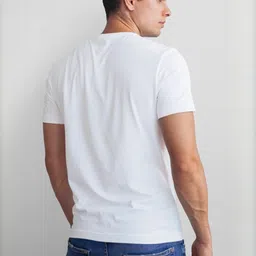 Seekbuylove Men Bio Finish Typography Printed Pure Cotton T-shirt image 5