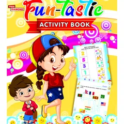 jr diamond Fun Tastic Activity Book - English-picture-17