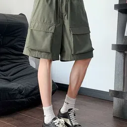 StyleCast Men Mid-Rise Knee Length Cargo Shorts-picture-28