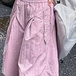 LULU & SKY Girls Wide Leg High-Rise Slash Knee Jeans image 3