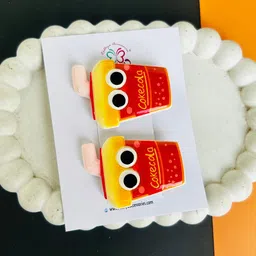 Radhya Accessories Women Set of 2 Alligator Coke Hair Clips Pair-image-91