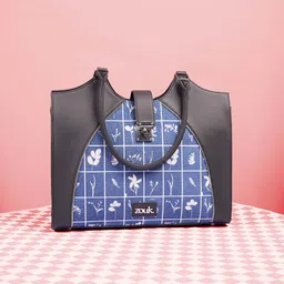 ZOUK Women Lakshadweep Azure Harriet Office Bag-picture-55