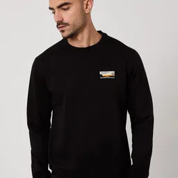 Wildcraft Men Round Neck Long Sleeves Ribbed Hemline Sweatshirt-picture-36