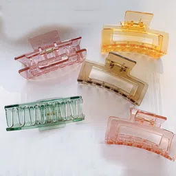 MADHAVWATCH Women Set of 5 Claw Clip-picture-13