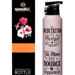 Speedex Multicoloured & Multicoloured Single Stainless Steel Printed Single Wall Vacuum Water Bottle-picture-34