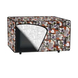 The Furnishing Tree PVC Waterproof Microwave Oven Cover Compatible for LG 21 L Convection MC2146BL image 3