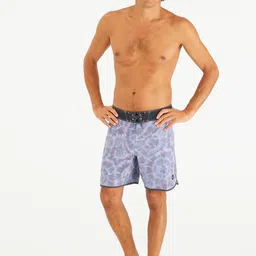 decathlon Mens Boardshorts Surf 500 18_QUOTE_ Long - Tye & Van Black image 2