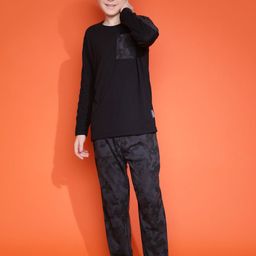 Lil Tomatoes Boys Printed Night suit-picture-7