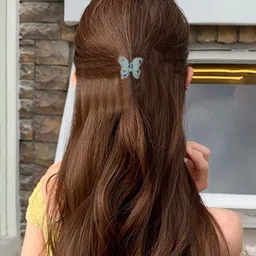 DailyObjects Women Set of 4 Mini Butterfly Hair Claw Clip image 4