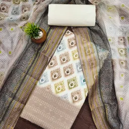 Maroosh Geometric Printed Sequinned Unstitched Dress Material-picture-28