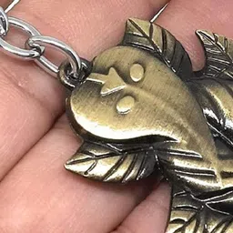 AUGEN Unisex Stainless Steel Ganpati Key Chain image 2