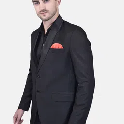 PRINTINDIA Notched Lapel Singe-Breasted Blazer image 4