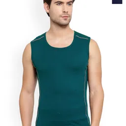 Sporto by Macho Pack Of 2 Combed Cotton Gym Vests Sprto_1062-N(1)-PkdBL(1)-XS-picture-16