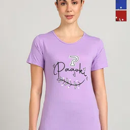 PAAVKI Pack of 3 Typography Printed Round Neck Cotton T-shirt-picture-21