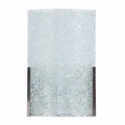 tu casa Metal Flush Mount Wall Light (Silver) image 4