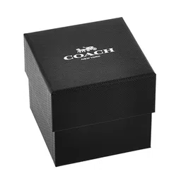 Coach Women Elliot Embellished Dial & Leather Straps Analogue Watch 14504379 image 4