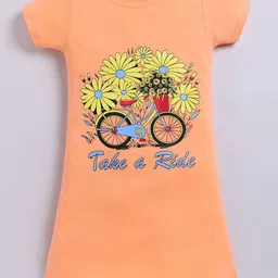 Todd N Teen Girls Printed Nightdress-image-42